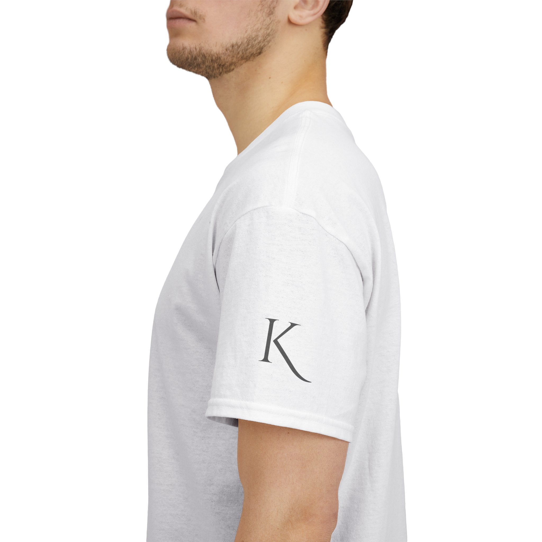 KARMIC Balance Tee — Minimalist Spiritual Graphic T-Shirt