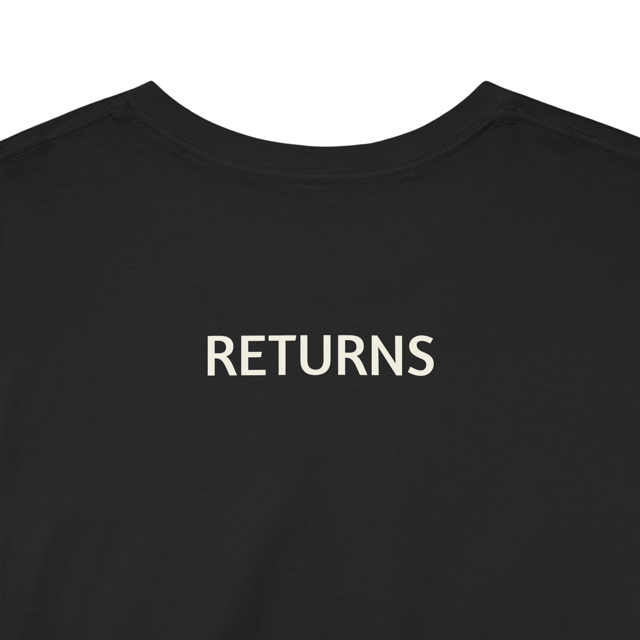 Karmarama 'Karma' Quote "ENERGY RETURNS" Unisex T-Shirt — Inspirational Graphic Tee