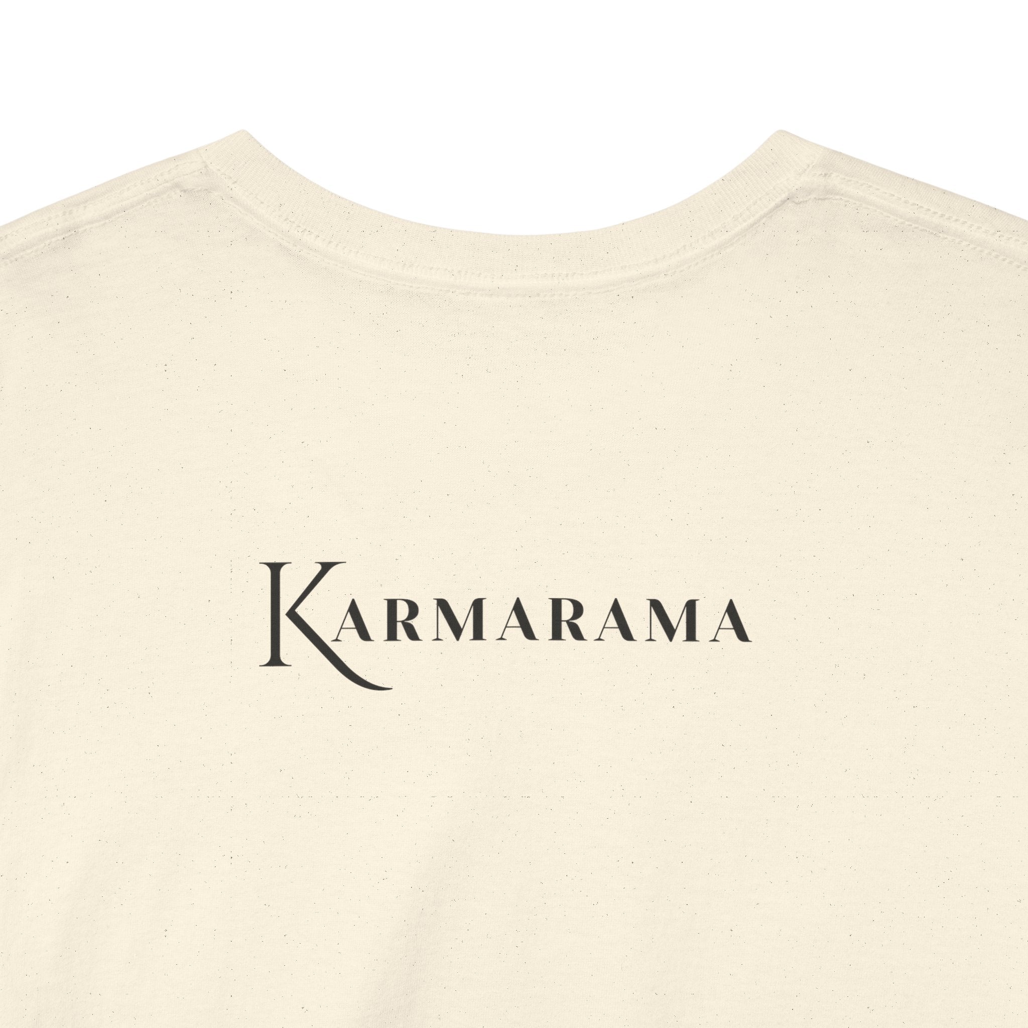 KARMIC Balance Tee — Minimalist Spiritual Graphic T-Shirt