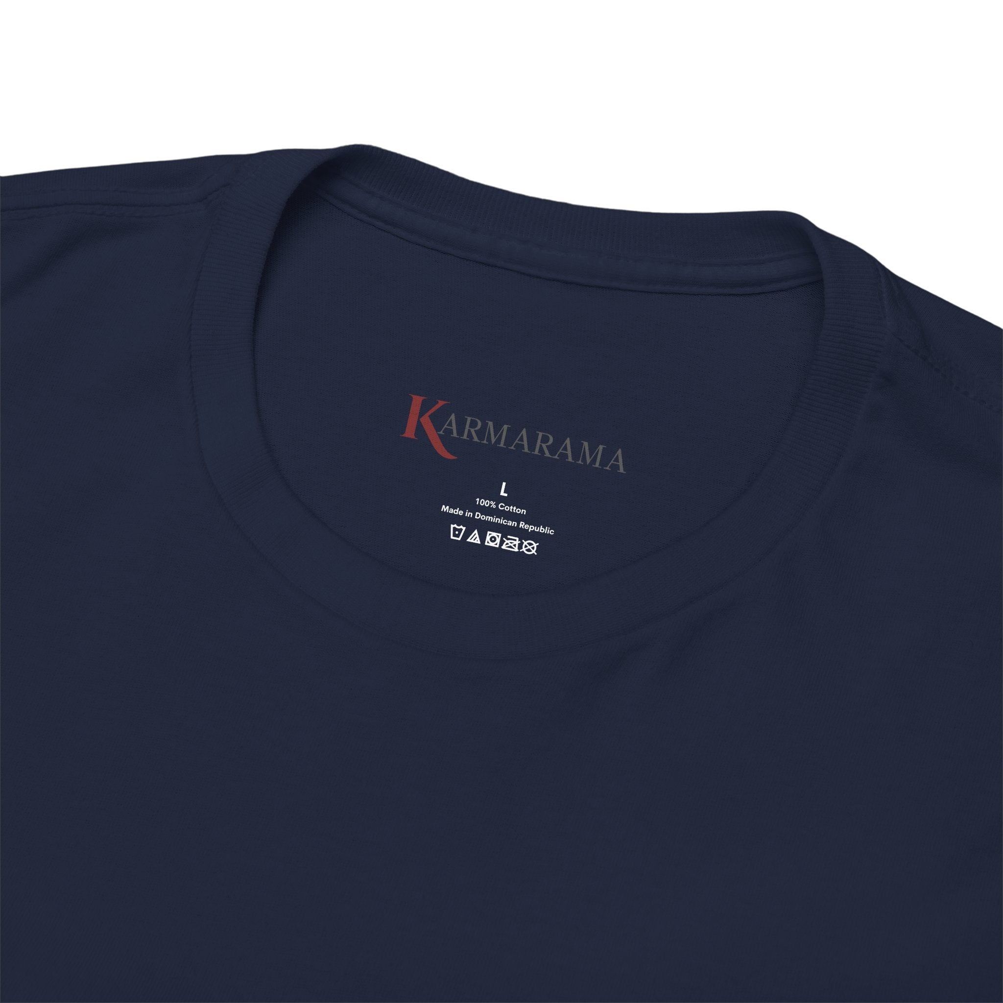 KARMIC Balance Tee — Minimalist Spiritual Graphic T-Shirt