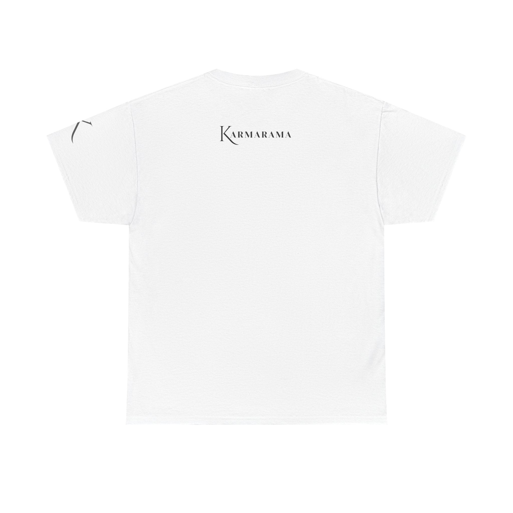KARMIC Balance Tee — Minimalist Spiritual Graphic T-Shirt