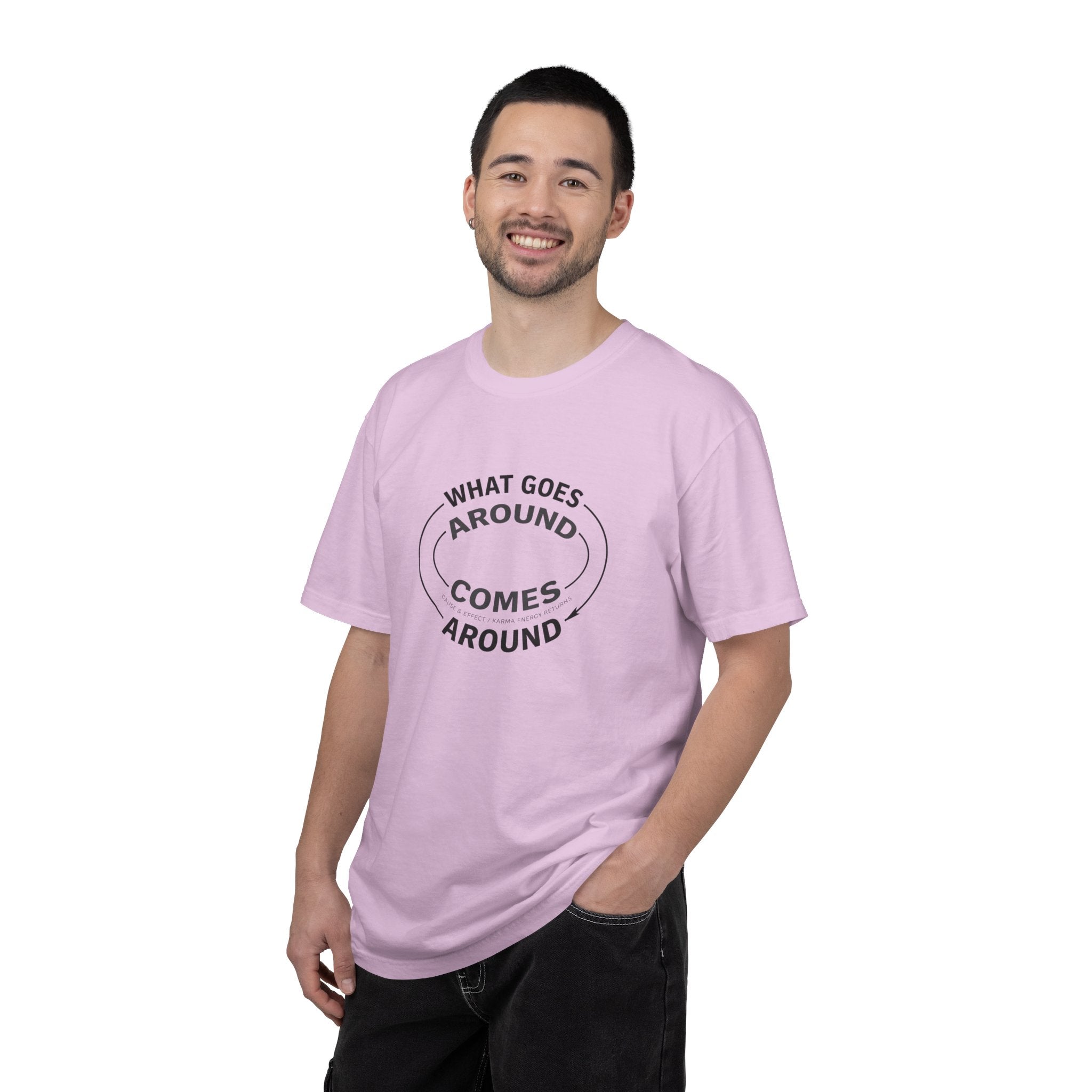 What Goes Around Comes Around T-Shirt — KARMARAMA Mindful Karma Tee