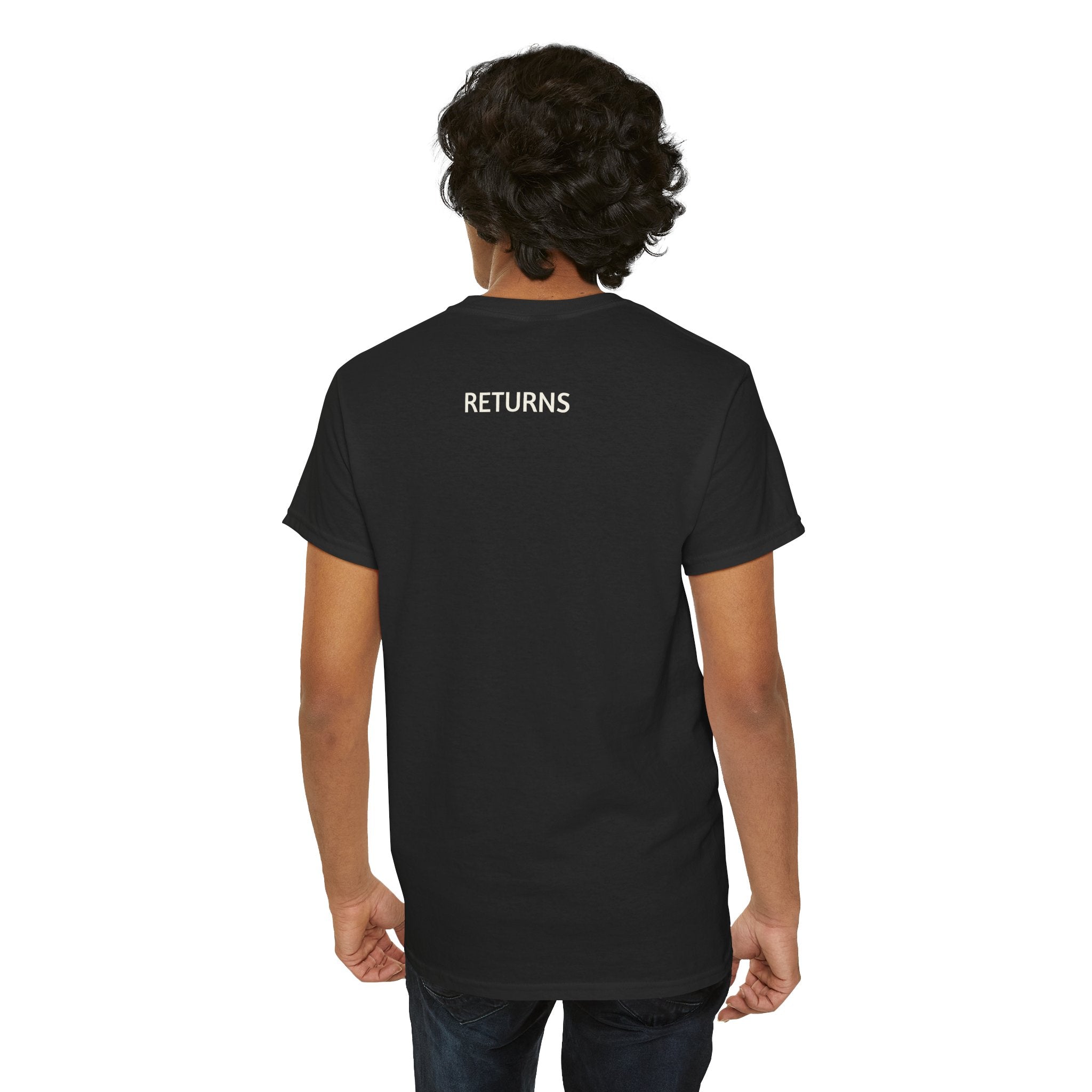 Karmarama 'Karma' Quote "ENERGY RETURNS" Unisex T-Shirt — Inspirational Graphic Tee