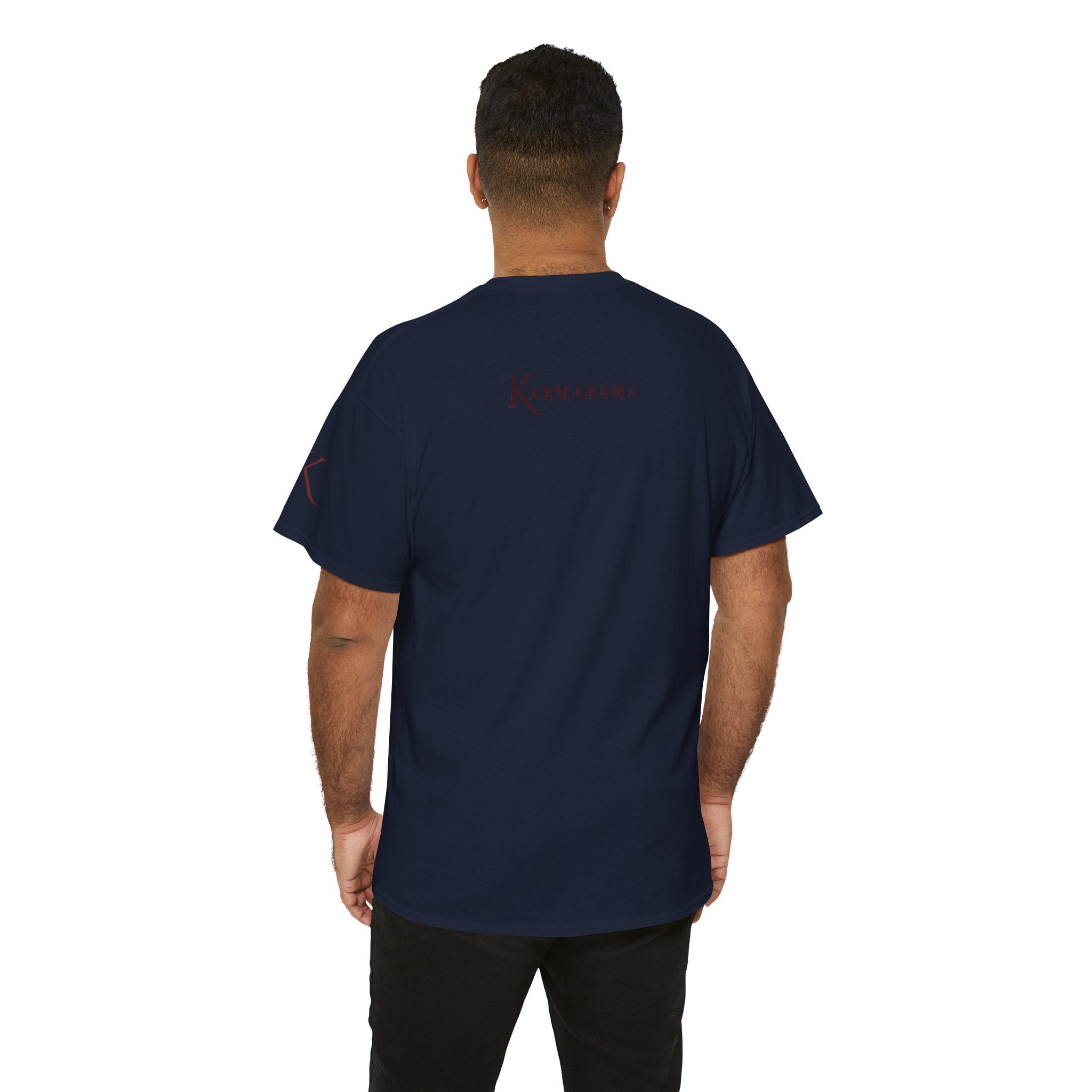 KARMIC Balance Tee — Minimalist Spiritual Graphic T-Shirt