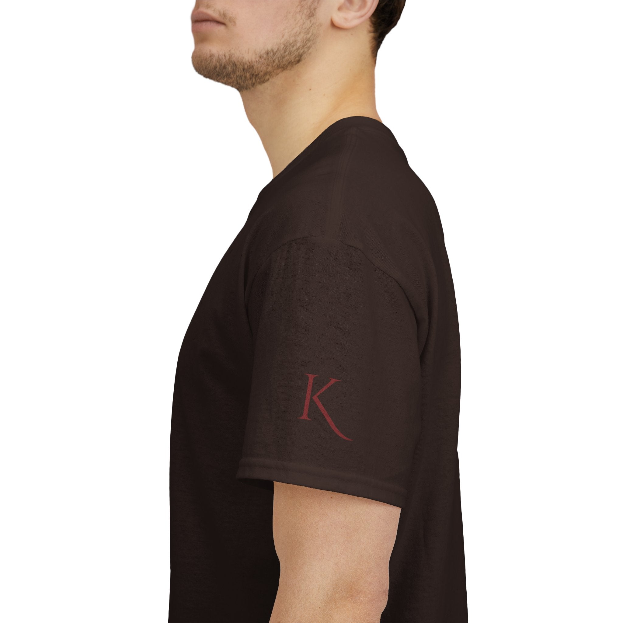 KARMIC Balance Tee — Minimalist Spiritual Graphic T-Shirt