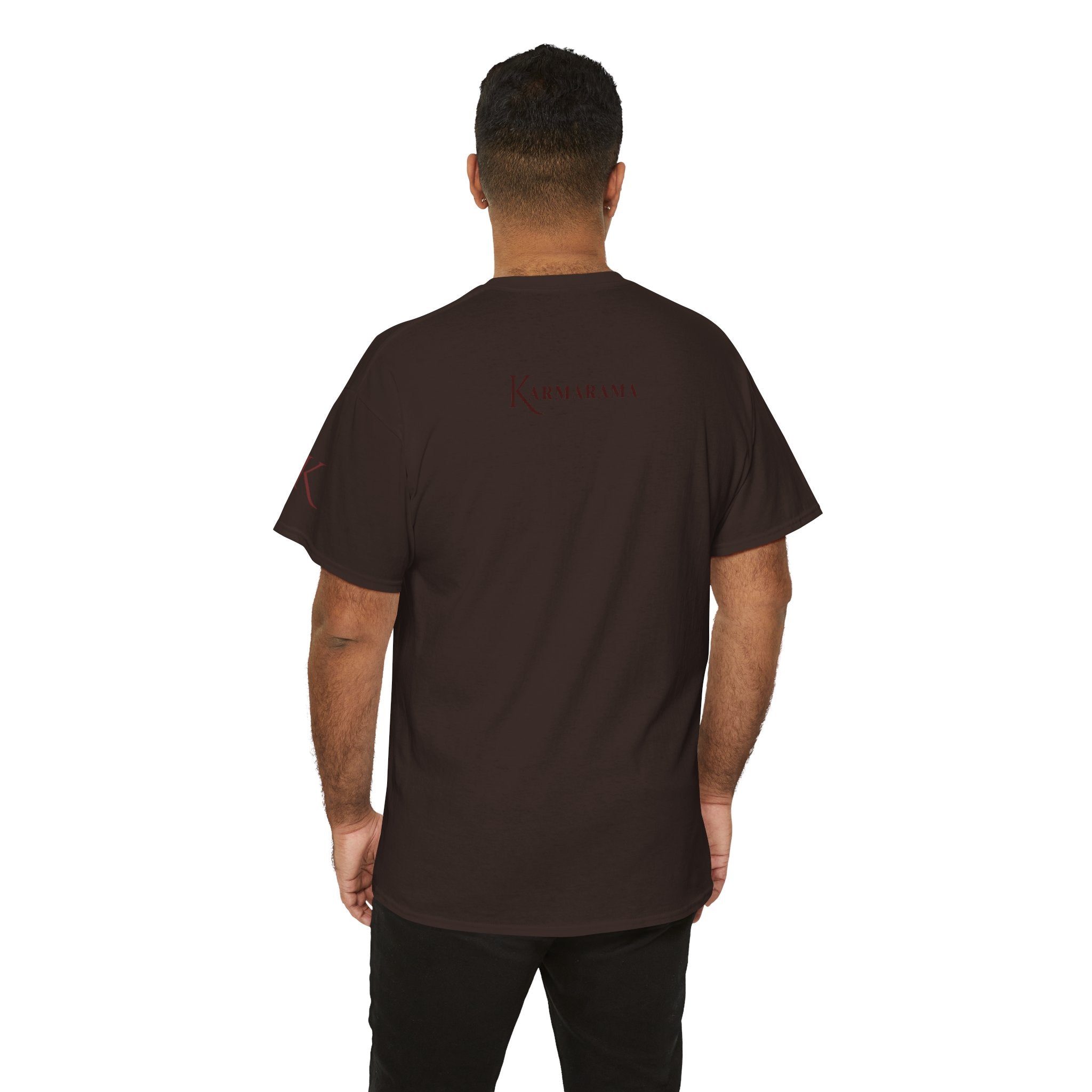 KARMIC Balance Tee — Minimalist Spiritual Graphic T-Shirt