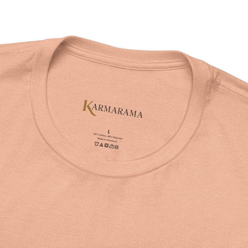 "Karma Collects All Debts" Unisex Tee — Karmarama Graphic T-Shirt