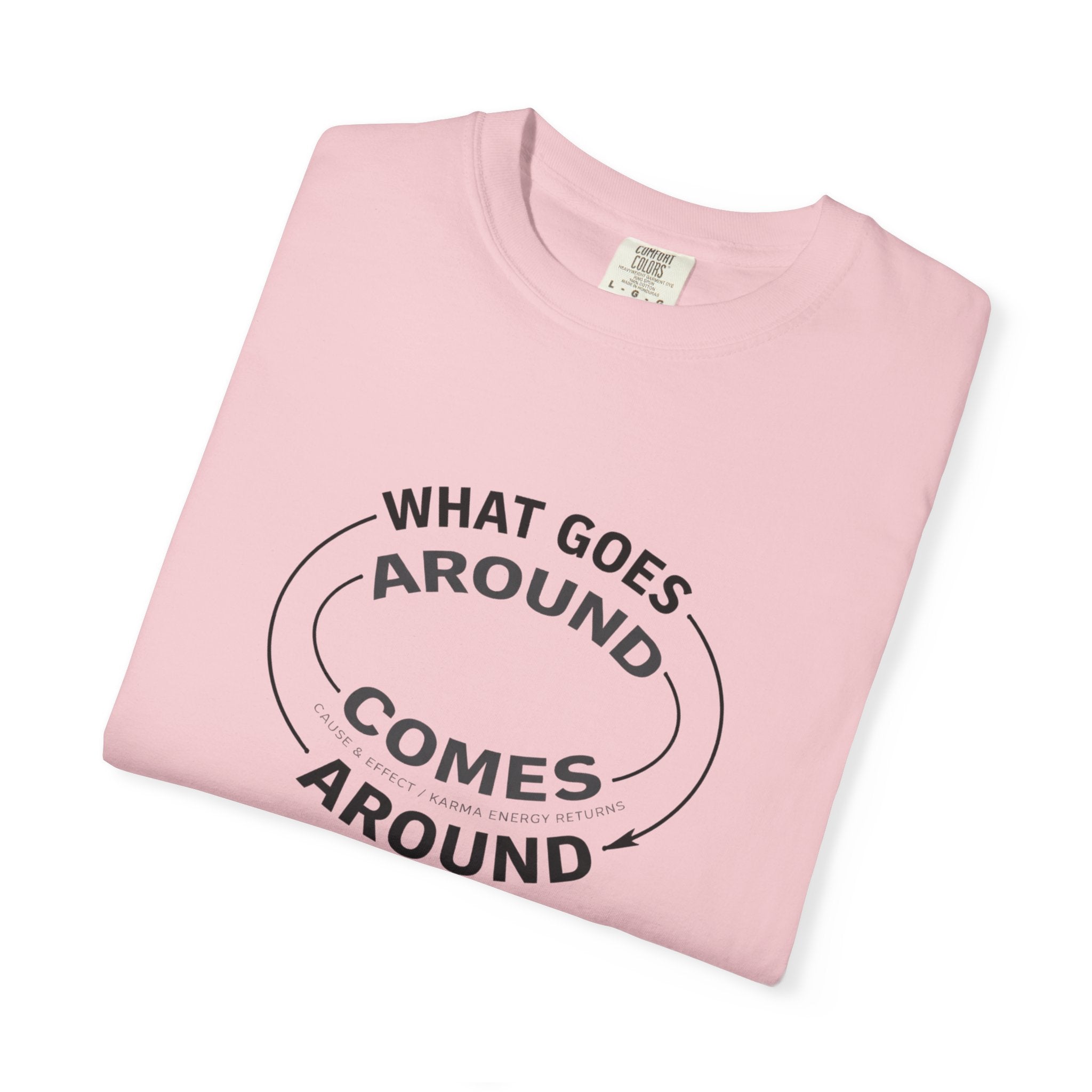What Goes Around Comes Around T-Shirt — KARMARAMA Mindful Karma Tee