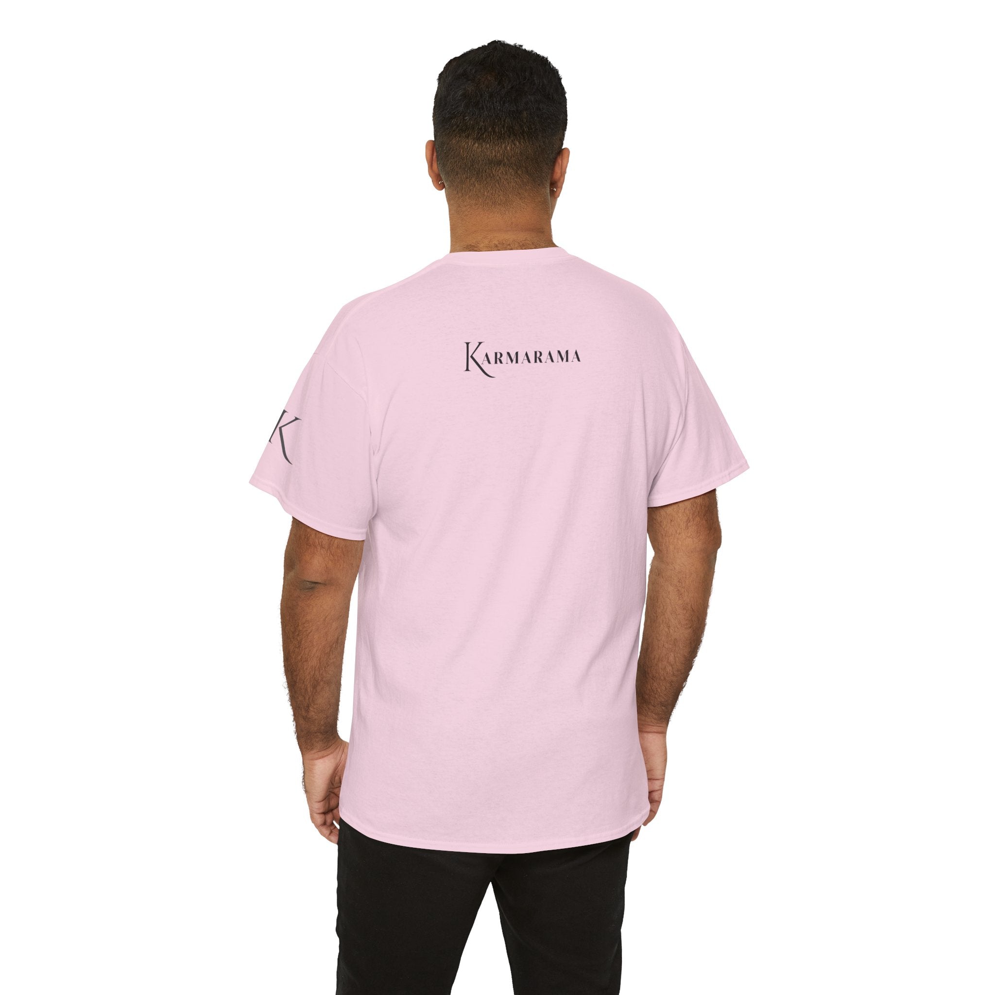 KARMIC Balance Tee — Minimalist Spiritual Graphic T-Shirt