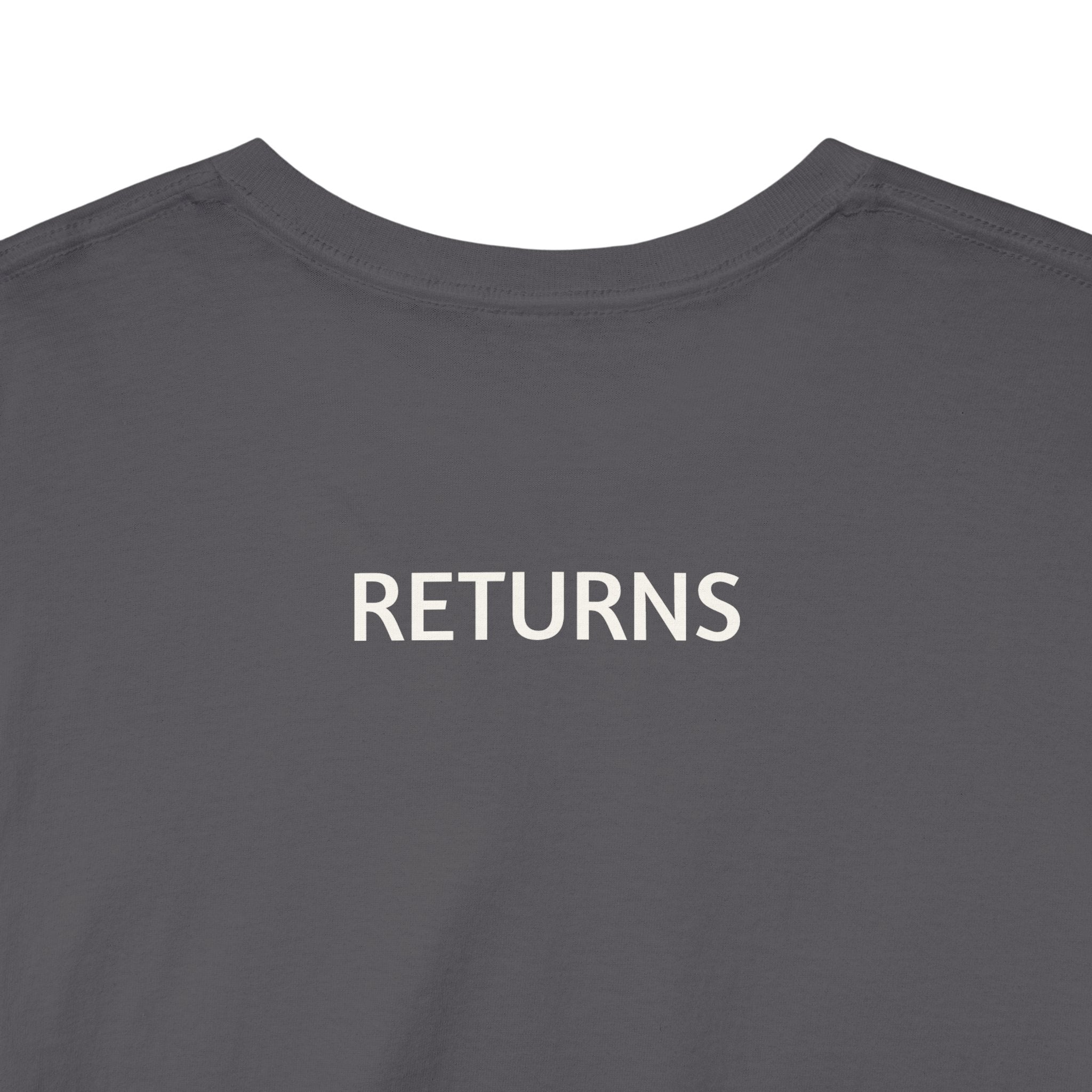 Karmarama 'Karma' Quote "ENERGY RETURNS" Unisex T-Shirt — Inspirational Graphic Tee