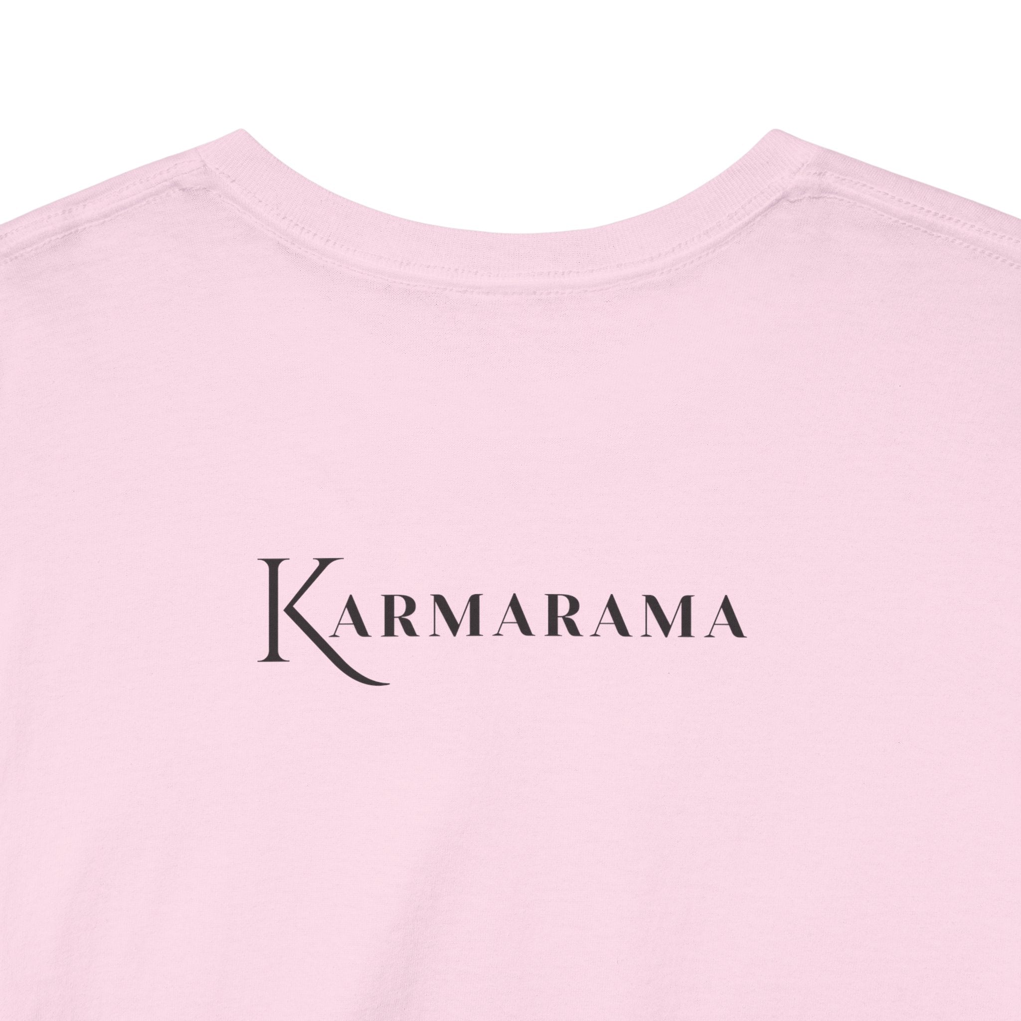 KARMIC Balance Tee — Minimalist Spiritual Graphic T-Shirt