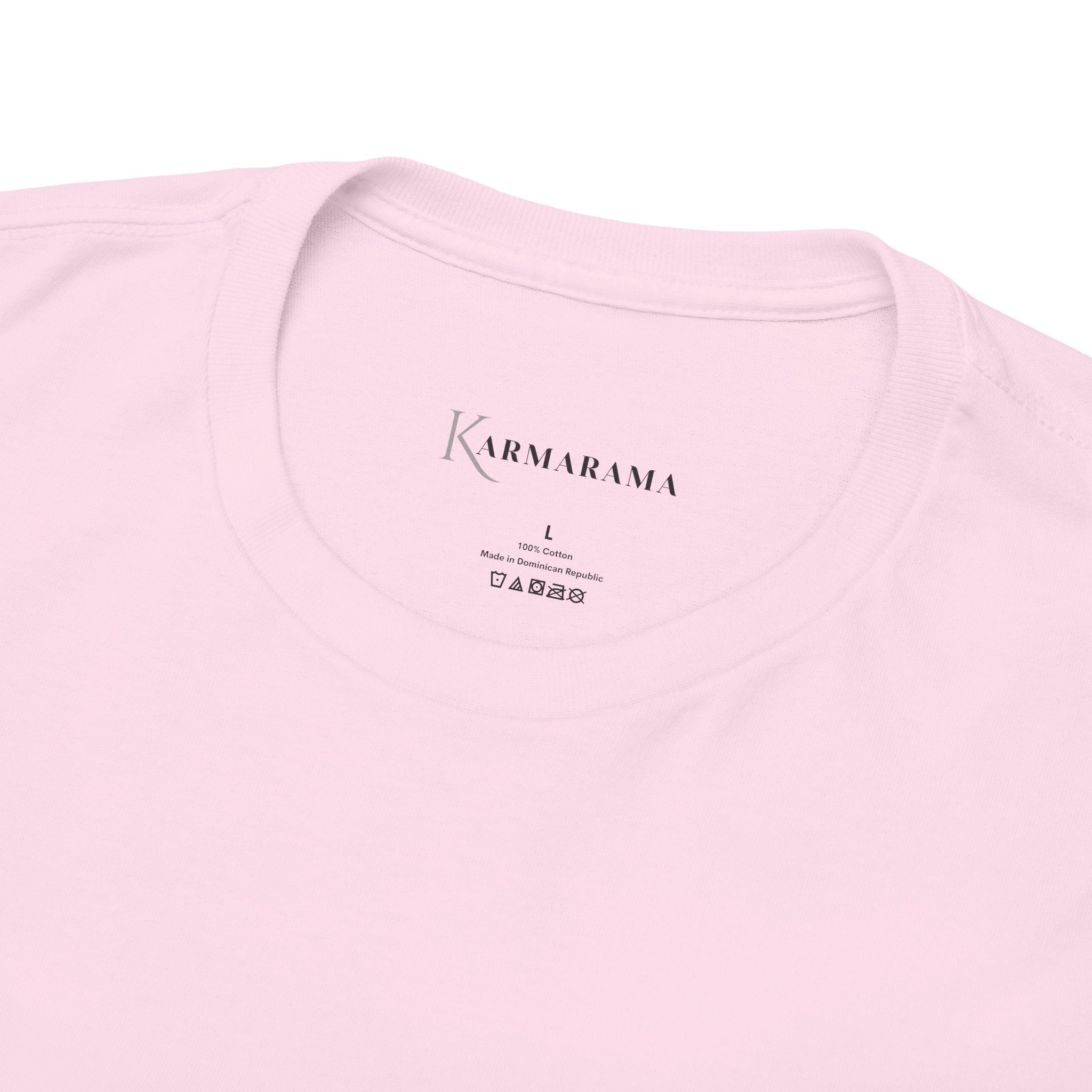 KARMIC Balance Tee — Minimalist Spiritual Graphic T-Shirt