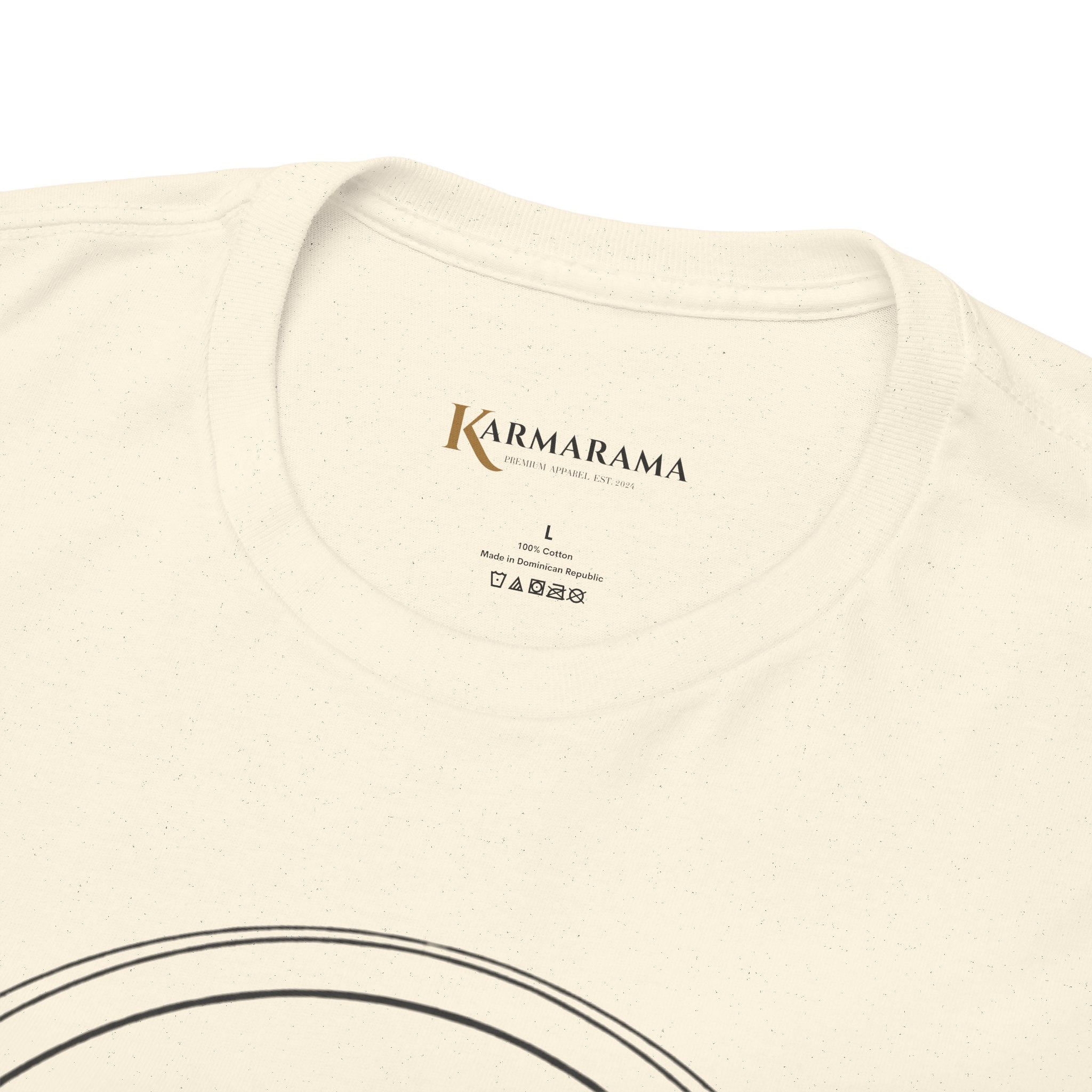 Karmarama 'Karma' Quote "ENERGY RETURNS" Unisex T-Shirt — Inspirational Graphic Tee