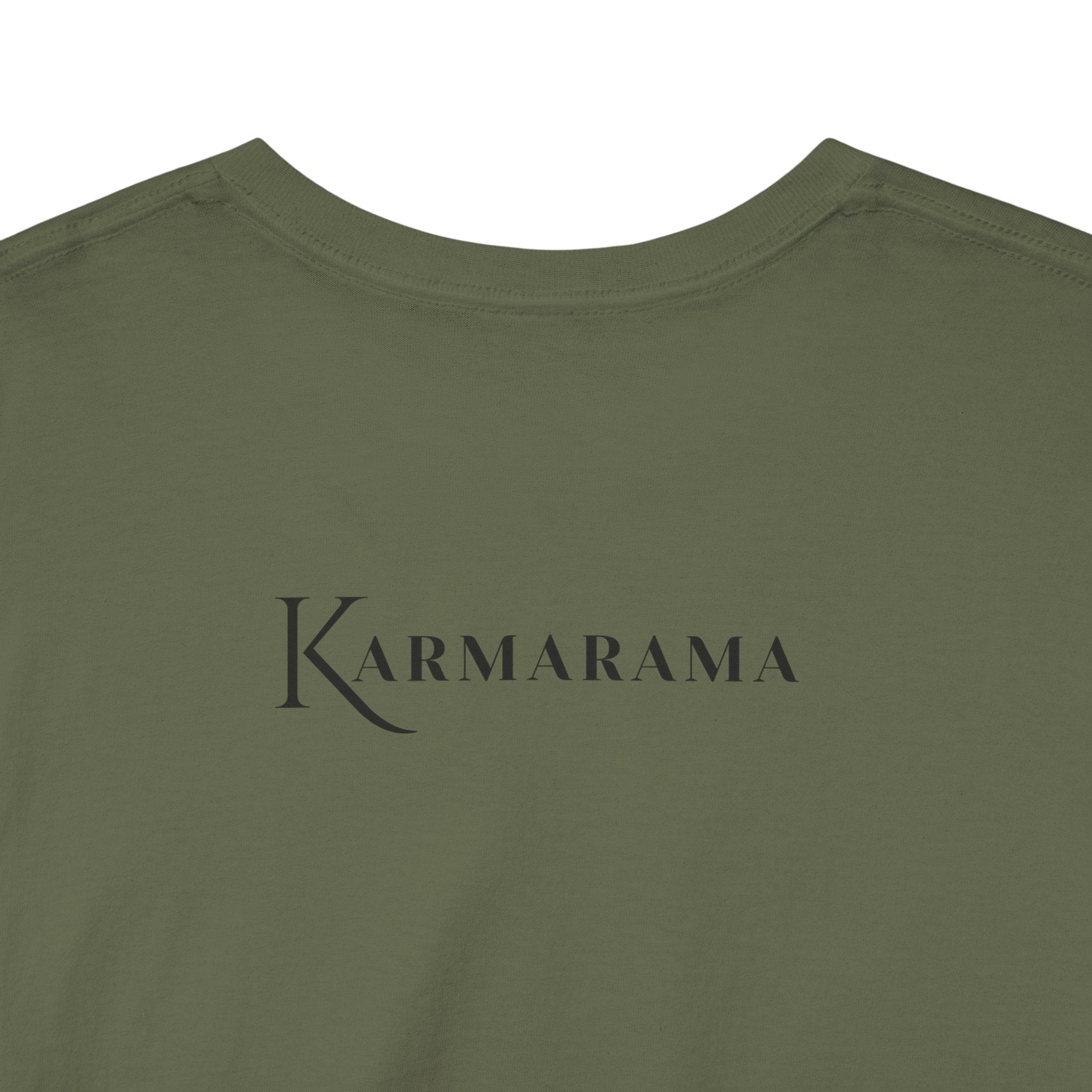 KARMIC Balance Tee — Minimalist Spiritual Graphic T-Shirt