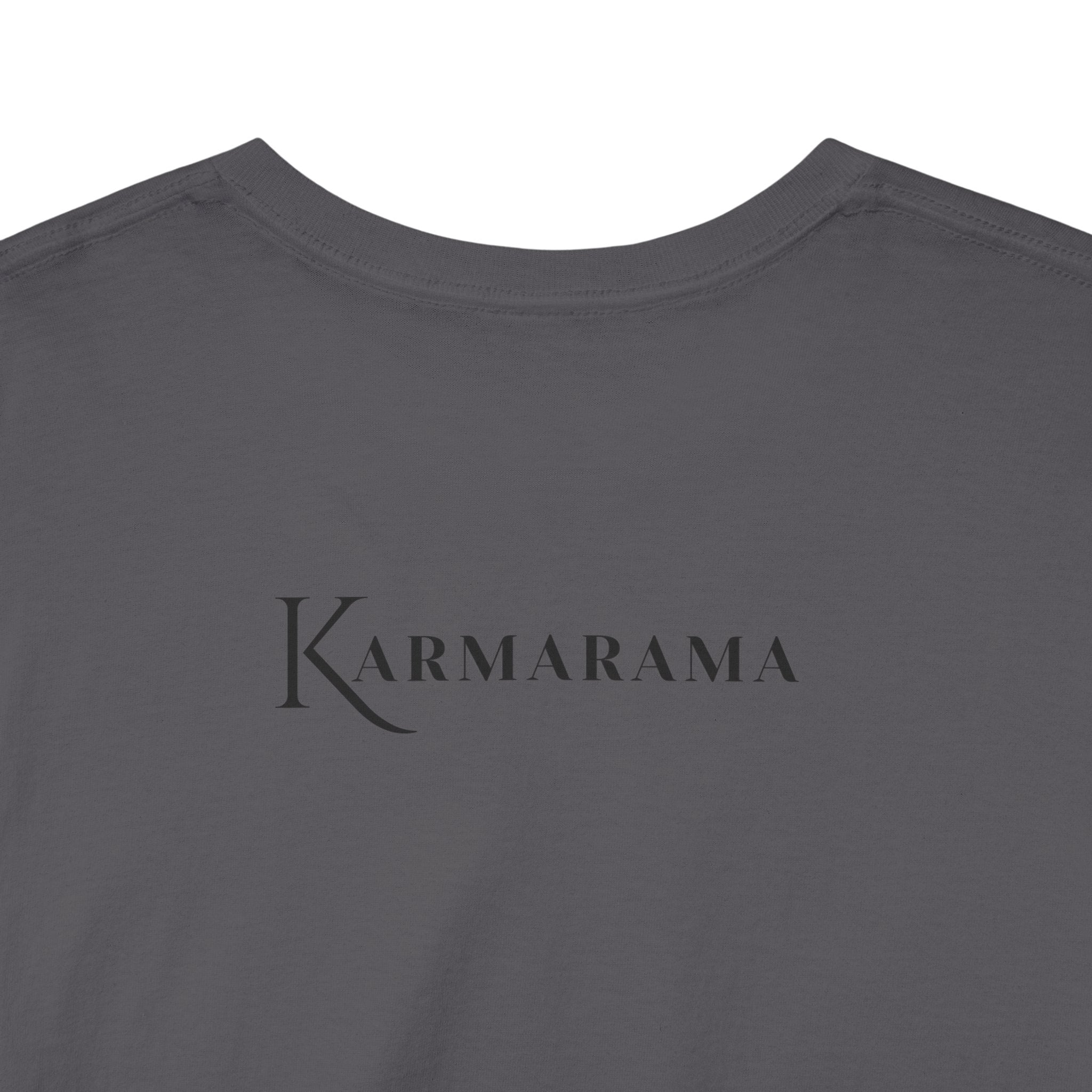 KARMIC Balance Tee — Minimalist Spiritual Graphic T-Shirt