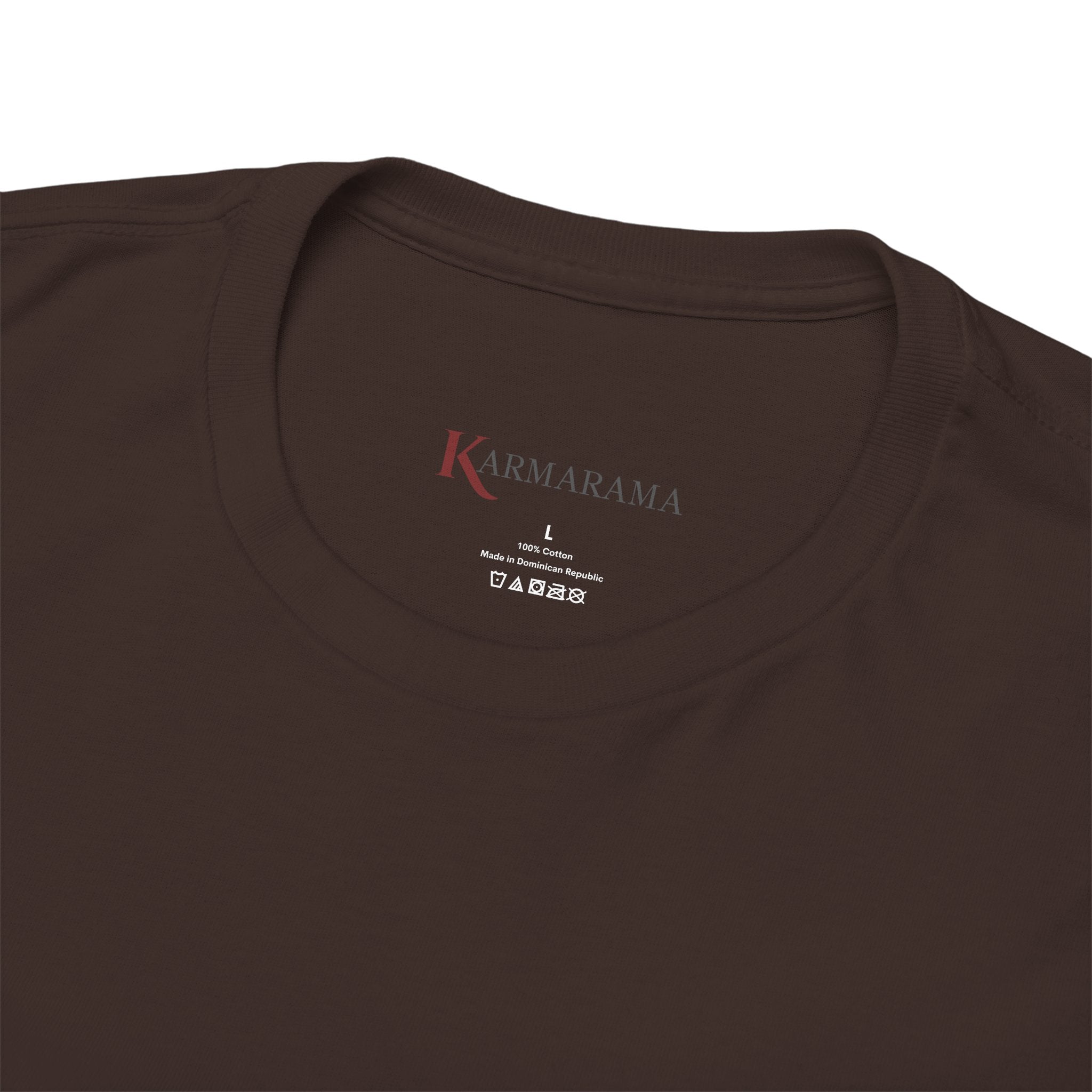 KARMIC Balance Tee — Minimalist Spiritual Graphic T-Shirt