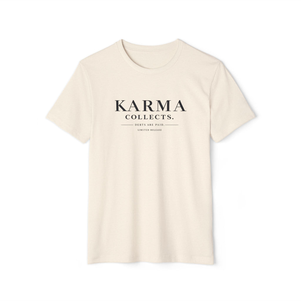 KARMARAMA 'Karma Collects. Debts Are Paid' Eco Organic Cotton T-Shirt