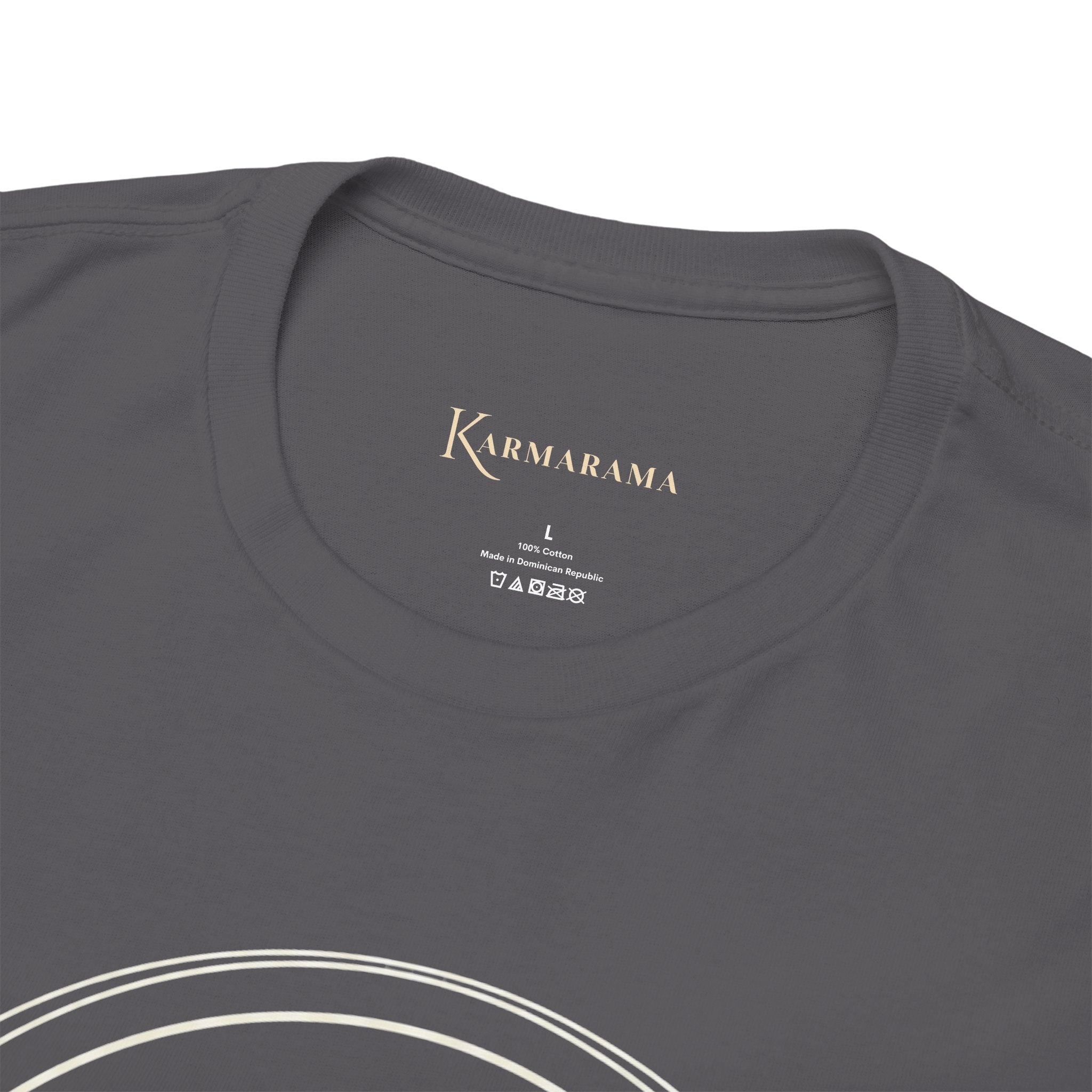 Karmarama 'Karma' Quote "ENERGY RETURNS" Unisex T-Shirt — Inspirational Graphic Tee