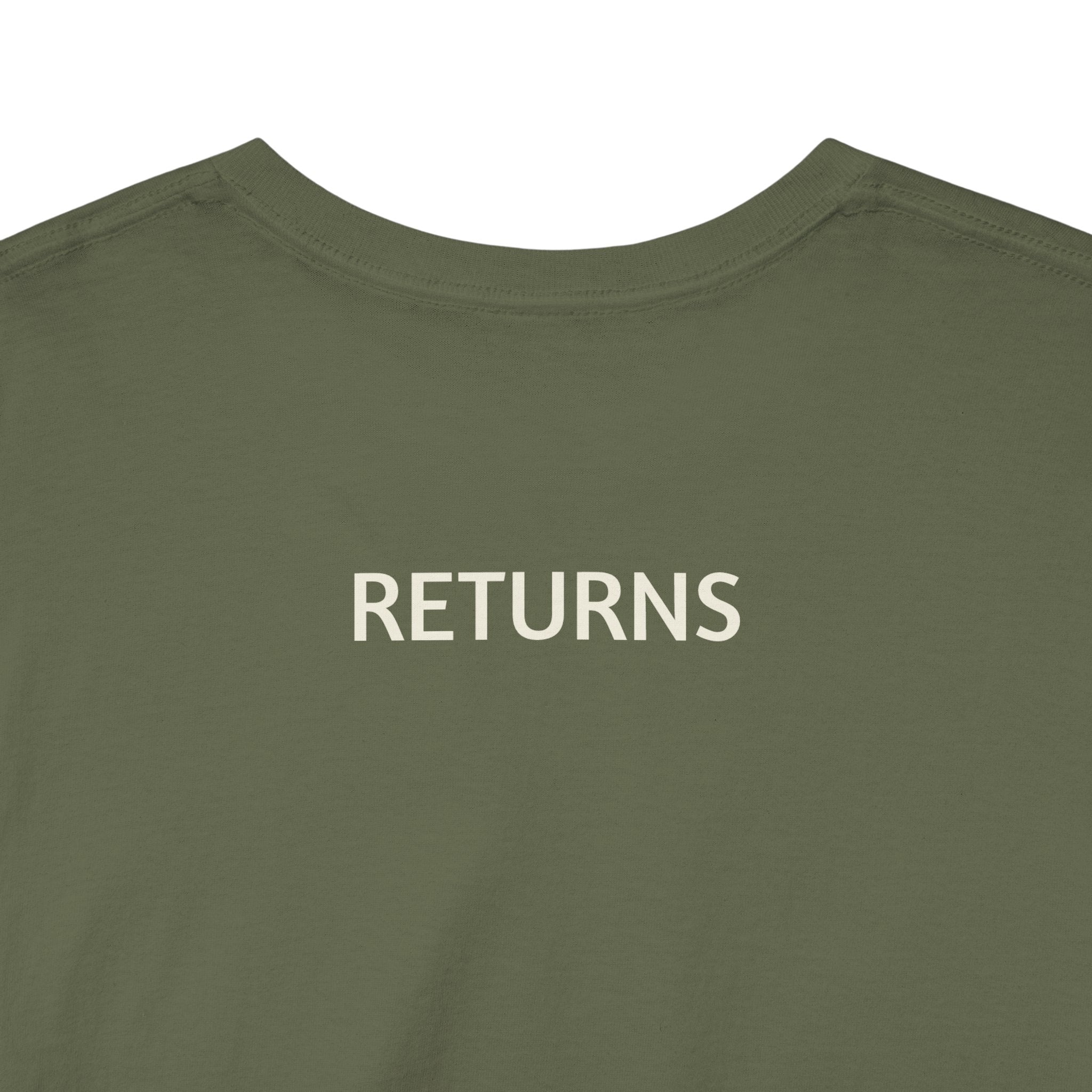 Karmarama 'Karma' Quote "ENERGY RETURNS" Unisex T-Shirt — Inspirational Graphic Tee