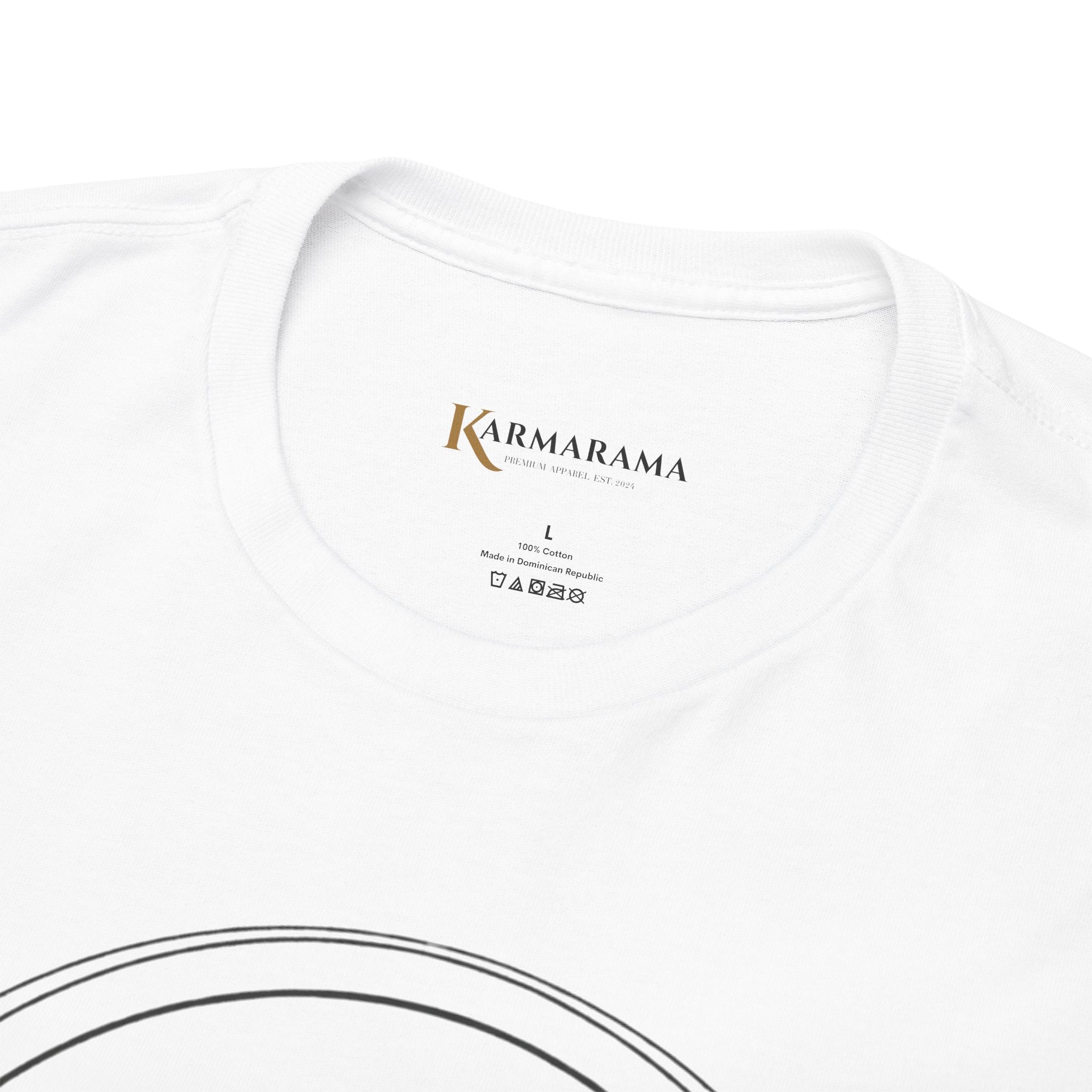 Karmarama 'Karma' Quote "ENERGY RETURNS" Unisex T-Shirt — Inspirational Graphic Tee