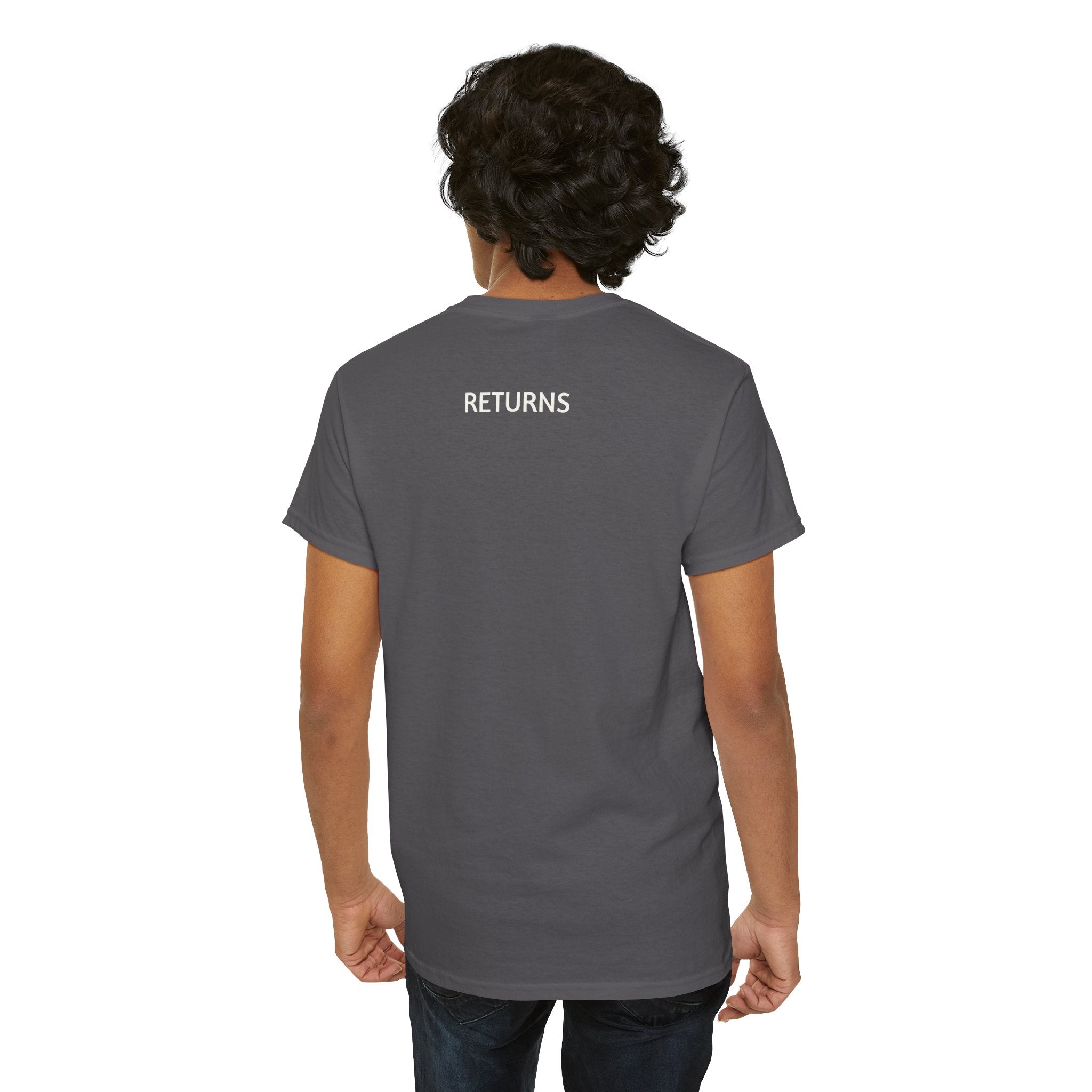 Karmarama 'Karma' Quote "ENERGY RETURNS" Unisex T-Shirt — Inspirational Graphic Tee