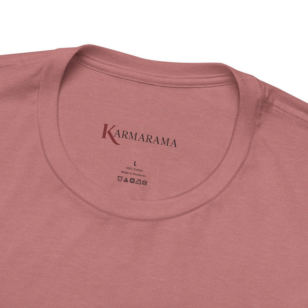 "Karma Collects All Debts" Unisex Tee — Karmarama Graphic T-Shirt