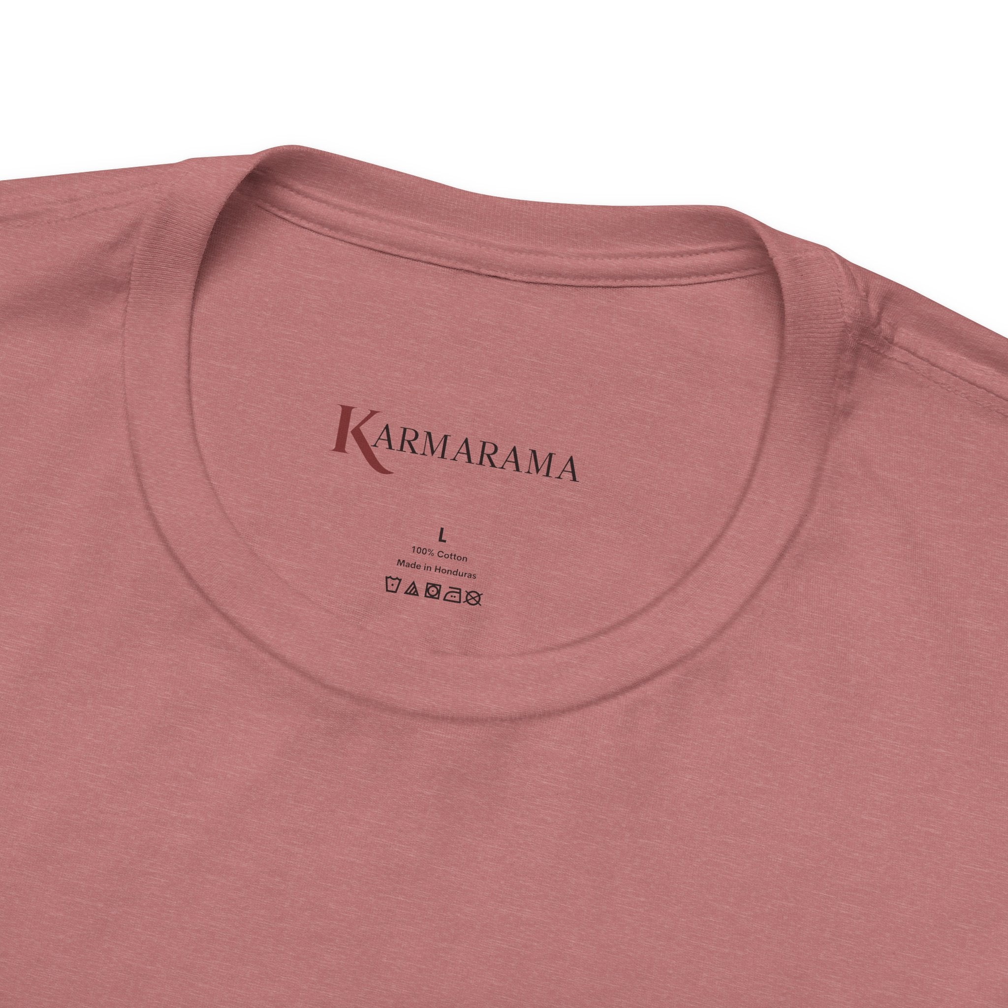 "Karma Collects All Debts" Unisex Tee — Karmarama Graphic T-Shirt