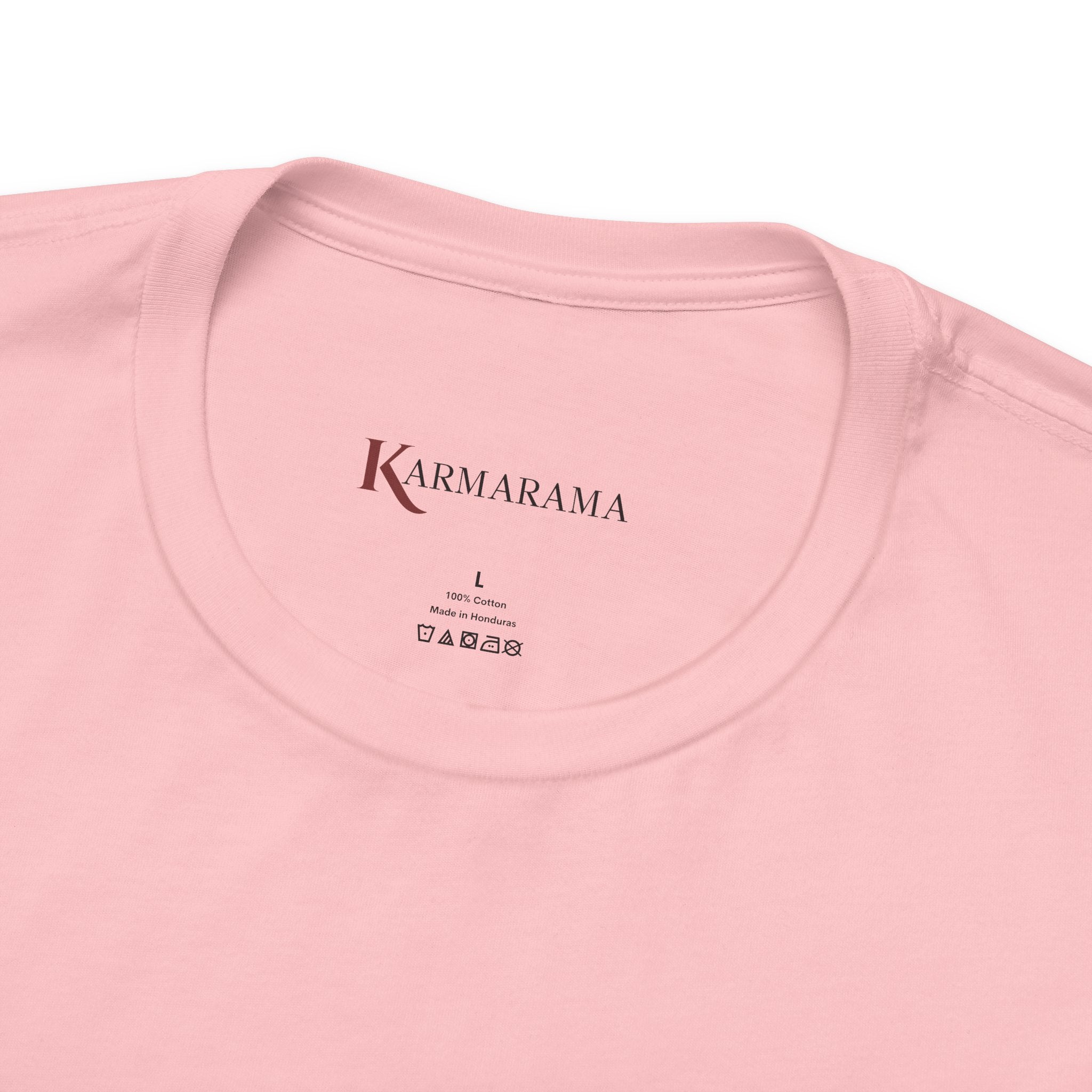 "Karma Collects All Debts" Unisex Tee — Karmarama Graphic T-Shirt